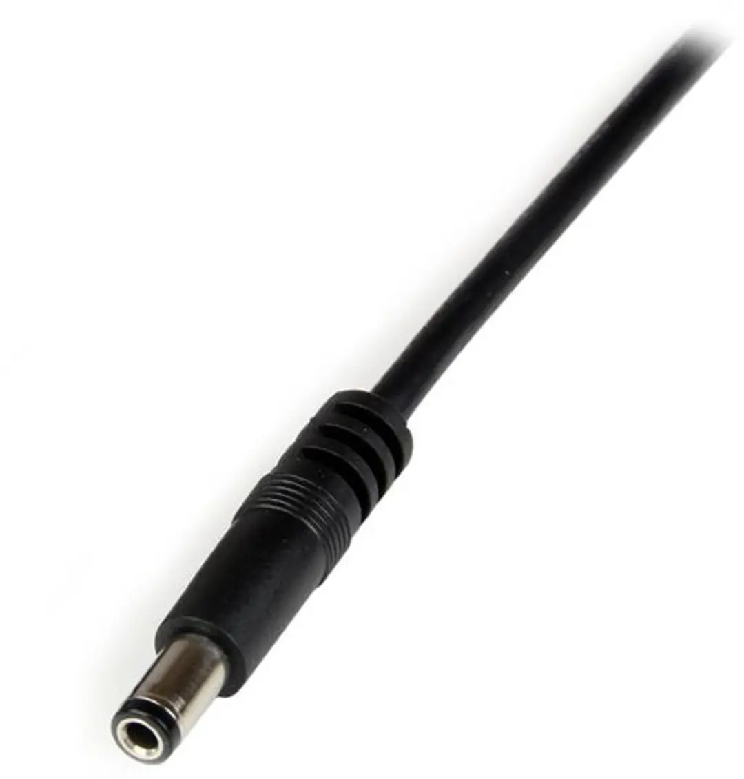 Startech USB naar 5V DC Voedingskabel 1m - 5,5x2,5mm - Zwart - afbeelding 4 van 6