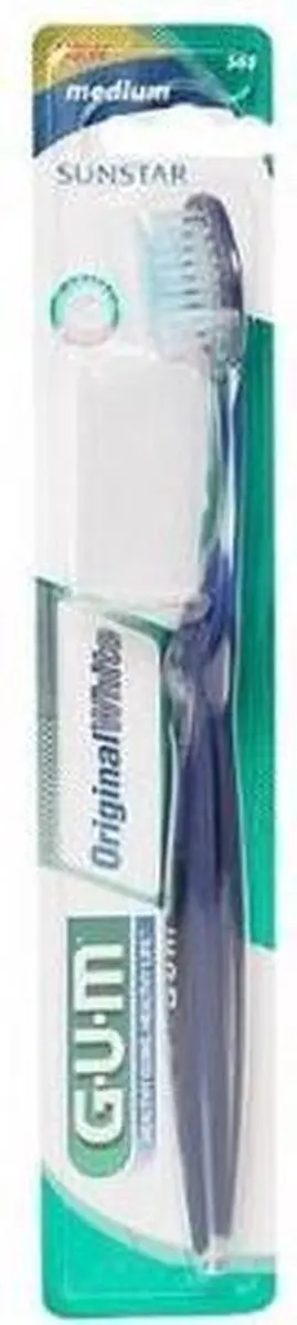 Gum Original White Tandenborstel Medium 563 - Turkoois