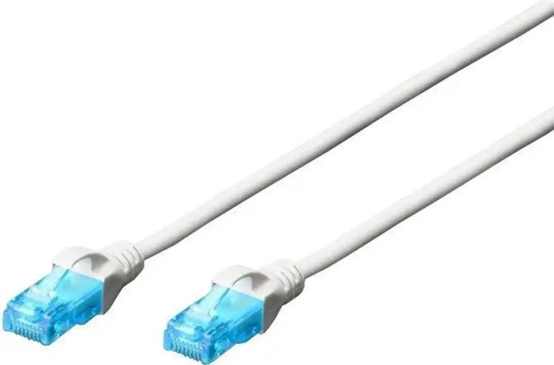 Digitus RJ45 CAT 5e Patchkabel 1m - Wit