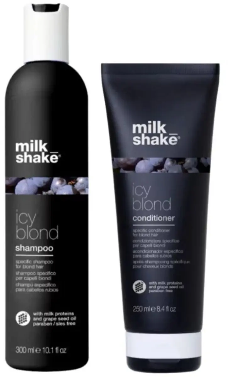 Milk Shake Icy Blond Duo Shampoo & Conditioner 550ml