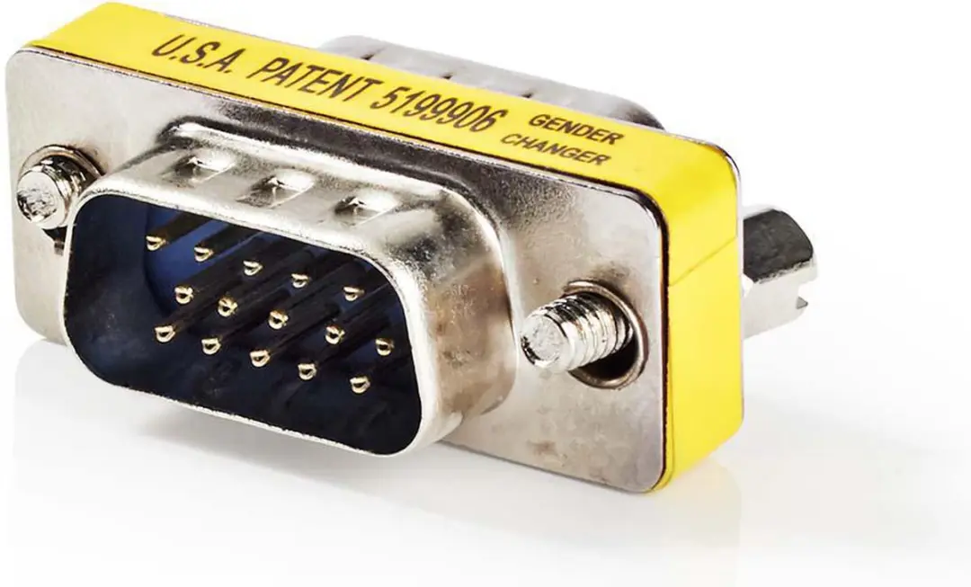 Nedis VGA-Adapter CCVC59811ME - Vernikkeld Metaal