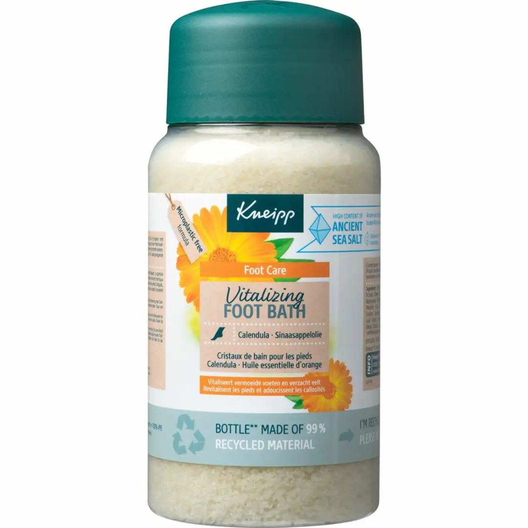 Kneipp Voetbadzout Vitalizing Citrusgeur 600g - 20 Stuks
