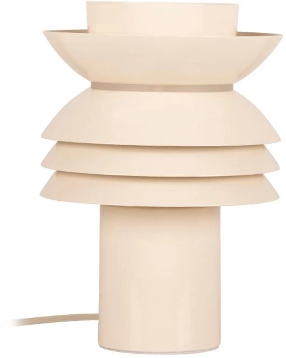 Lucide Yindra Tafellamp Ø17,5cm - Beige
