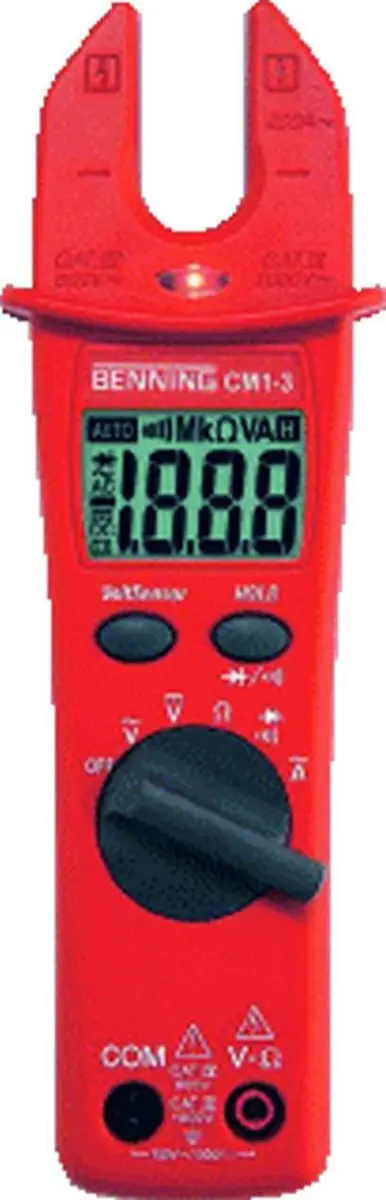 Benning CM 1-3 Stroomtang Multimeter CAT III 1000V