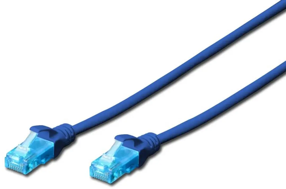 Digitus Patchcord UTP Cat 5E 0,25m Transparent