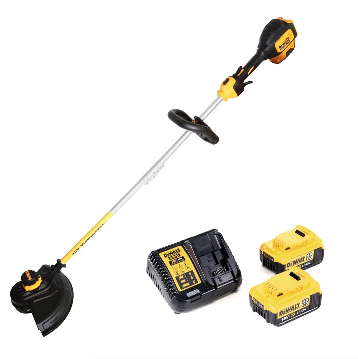 DeWalt DCM561PBS Grastrimmer 18V - 2x 4.0Ah Accu + Lader