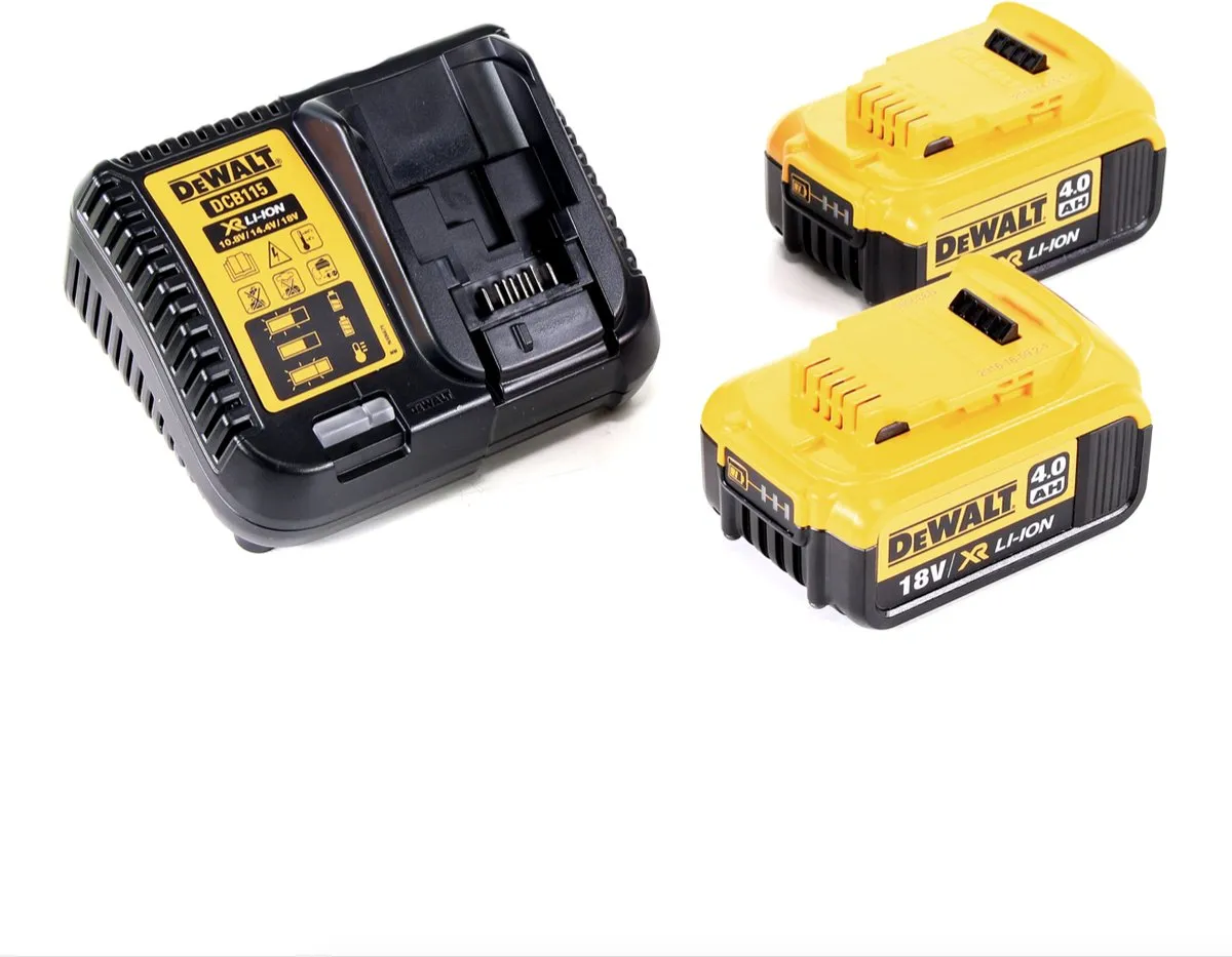 DeWalt DCM561PBS Grastrimmer 18V - 2x 4.0Ah Accu + Lader