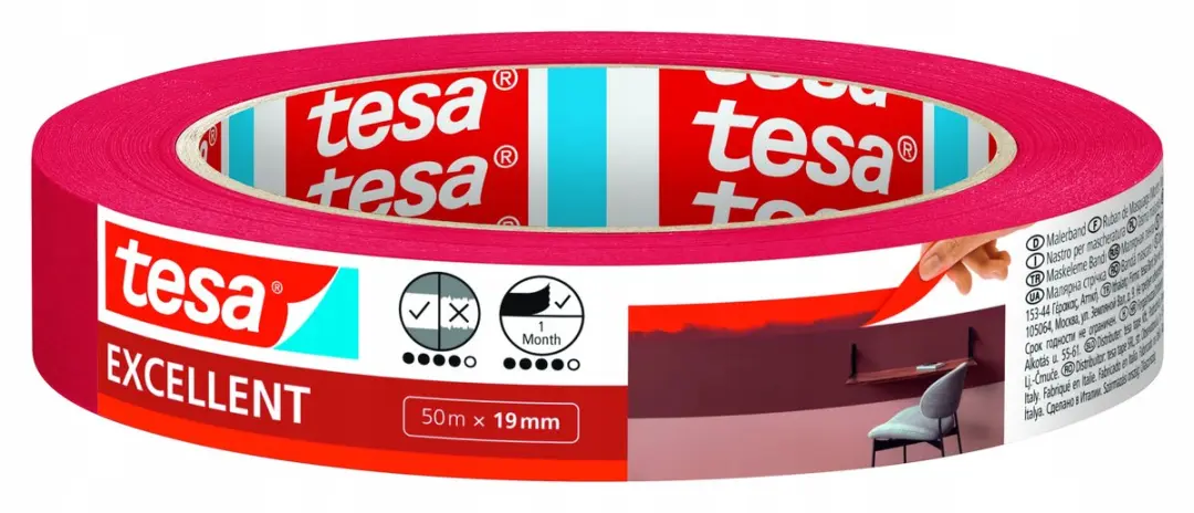 Tesa Excellent Schilderstape 50m x 19mm