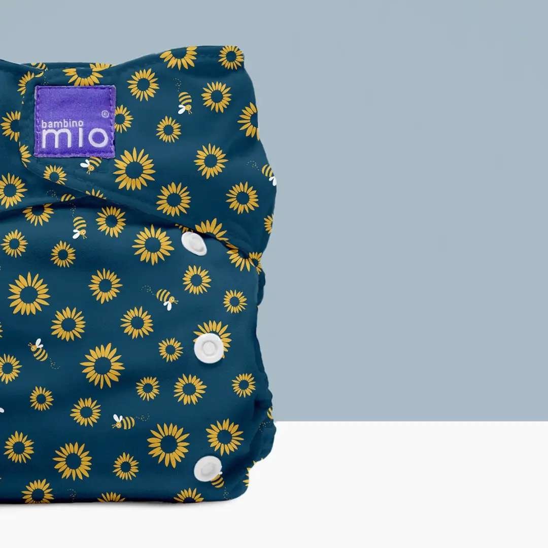 Bambino Mio Miosolo Herbruikbare Luier - One Size Sunflower