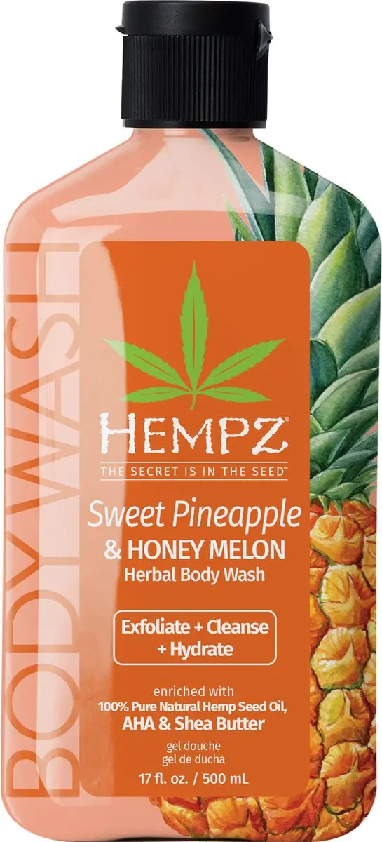 Hempz Sweet Pineapple & Honey Melon Bodywash 500ml