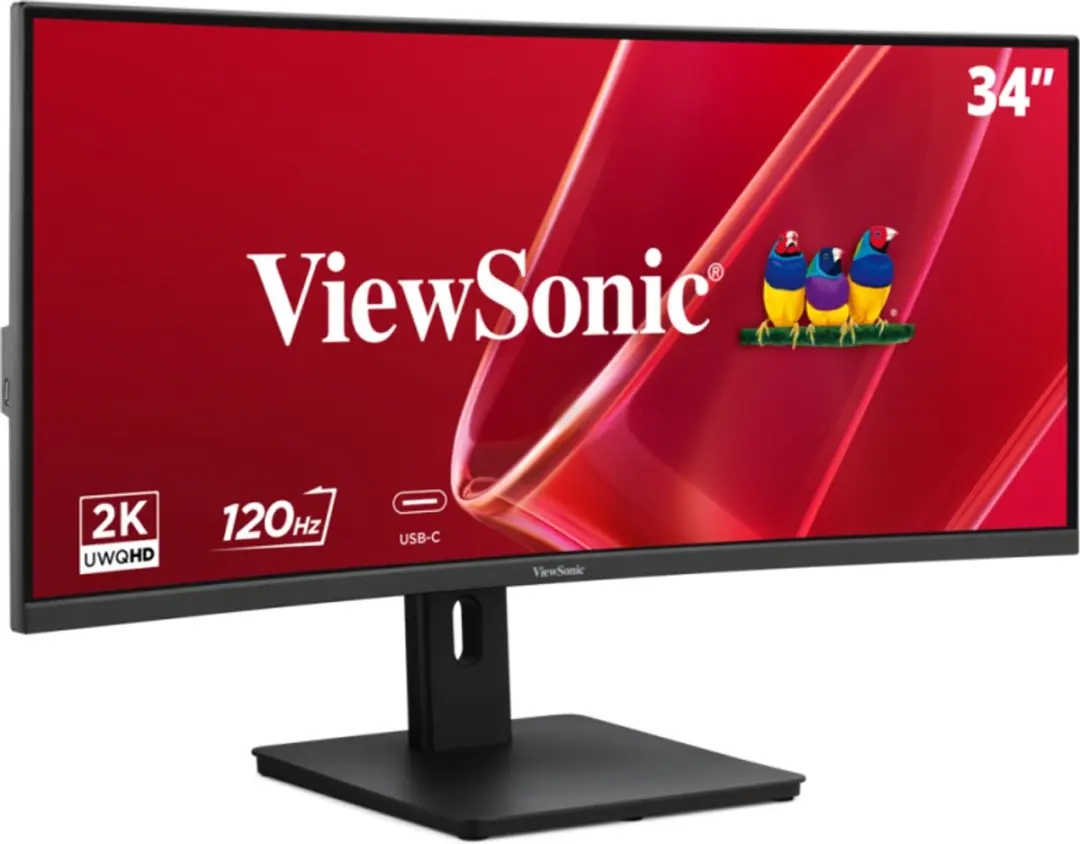 ViewSonic VA3420C-2 Monitor 34" UltraWide QHD - Zwart - afbeelding 6 van 6