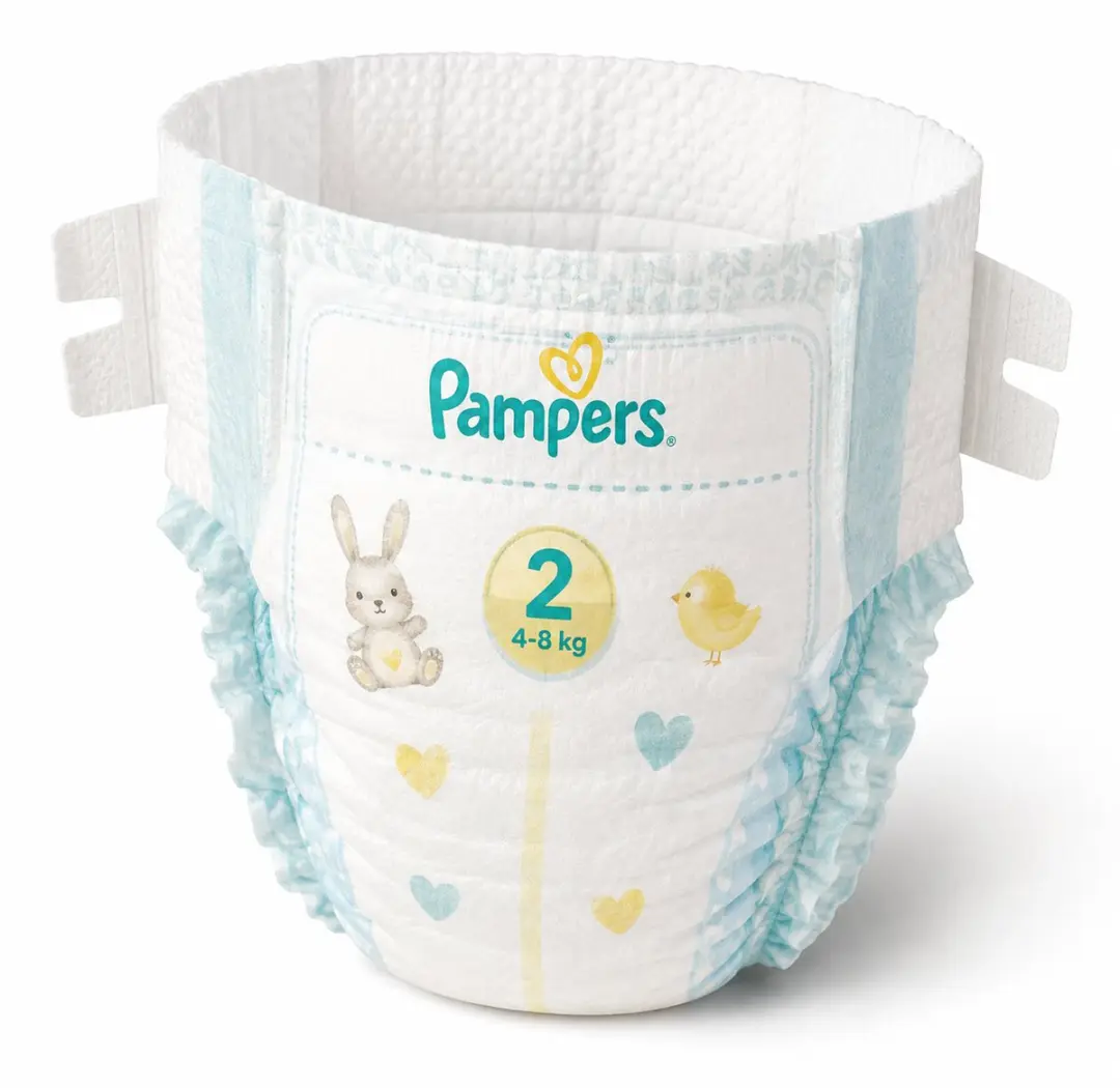 Pampers Premium Protection Maat 2 Luiers - 164 Stuks