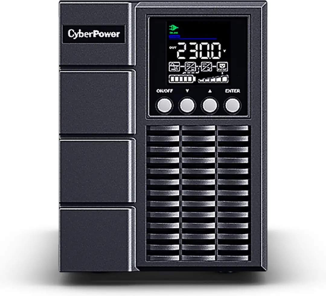 CyberPower OLS1000EA UPS - 900W - 3 Stopcontacten - Zwart