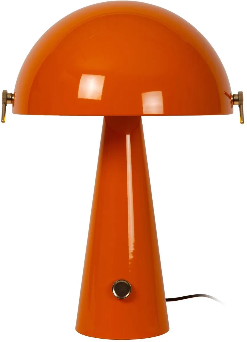 Lucide Barone Tafellamp Ø38cm - 1xE27 - Oranje