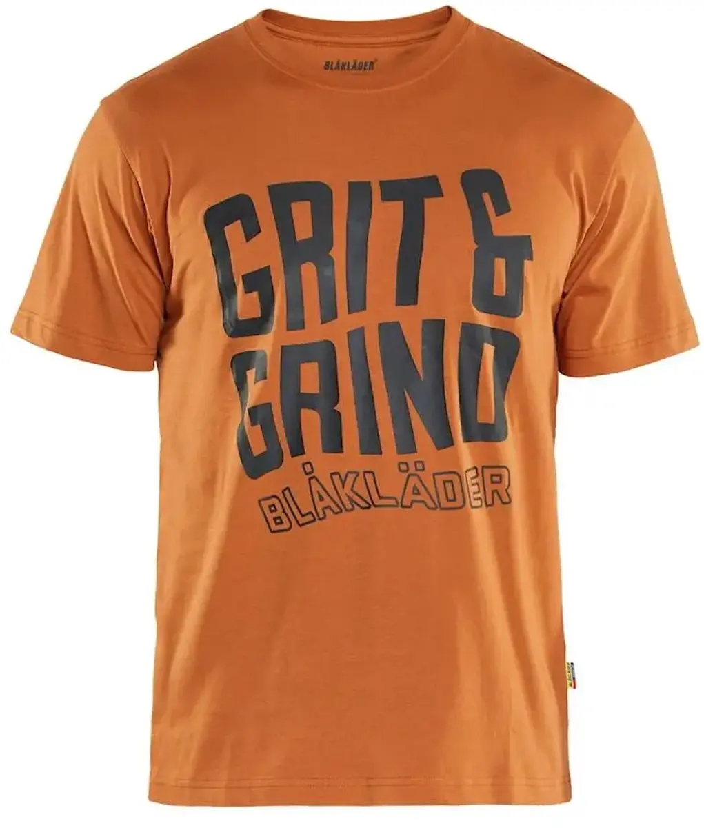 Blåkläder Grit and Grind T-shirt - 4XL - Roest