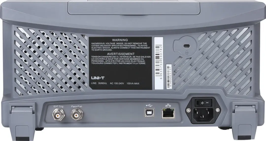 UNI-T UPO2104E Oscilloscoop 100MHz - 4 Kanalen - 1 GS/s