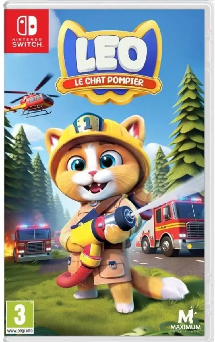 Leo the Fire Cat Nintendo Switch-spel