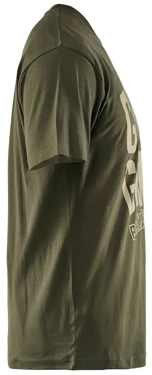Blåkläder Limited Grit & Grind T-shirt - S - Groen