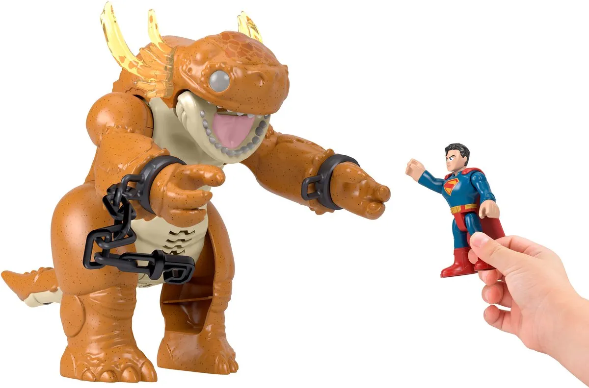 Fisher Price Superman vs. Kaiju Superhelden Speelset - 3x AAA - JDL07