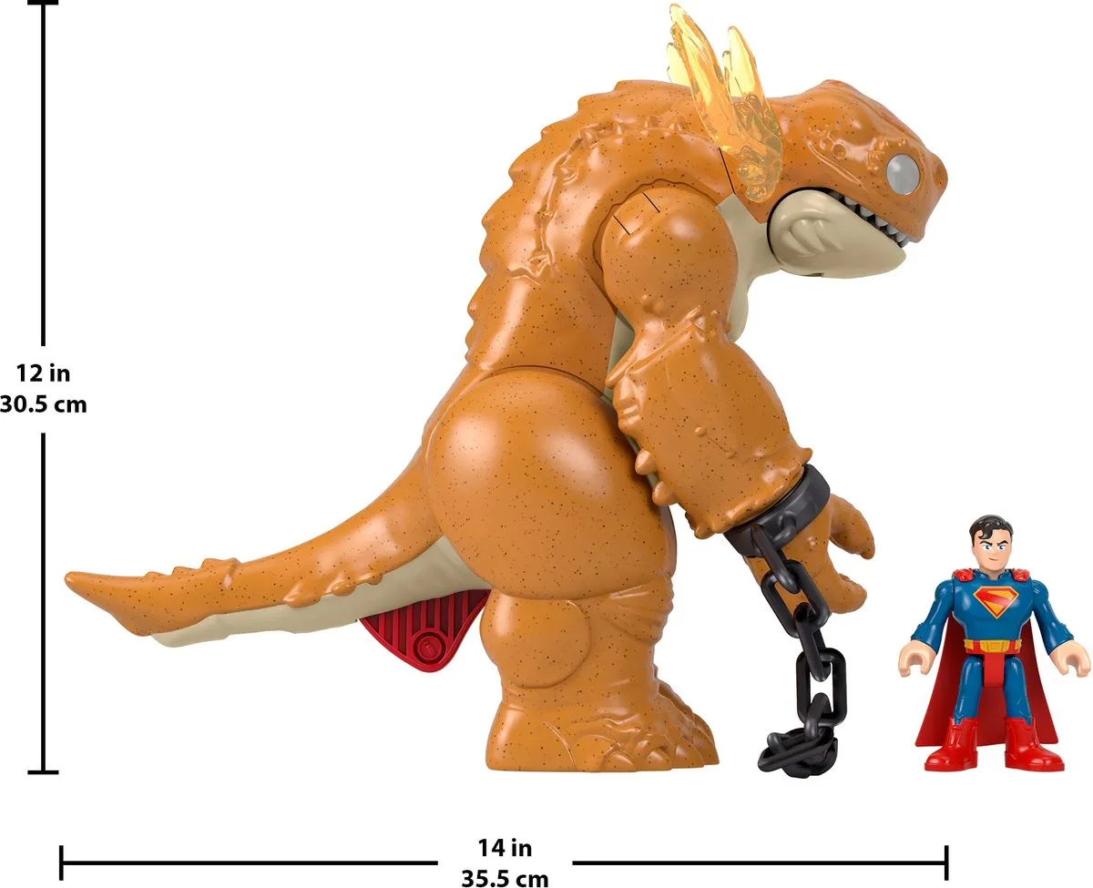 Fisher Price Superman vs. Kaiju Superhelden Speelset - 3x AAA - JDL07