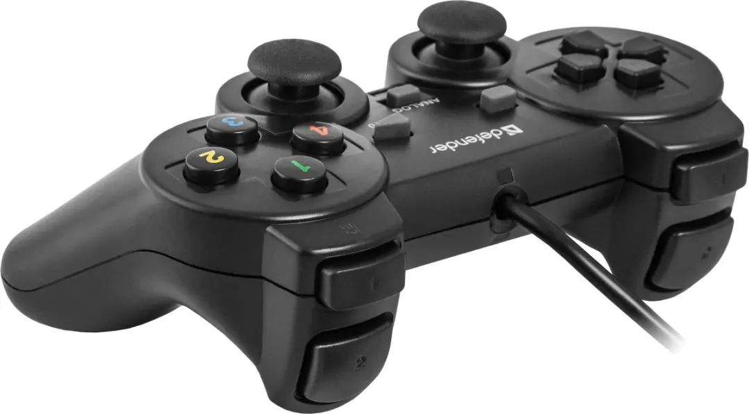 Defender Gamepad Omega 4714033642477 Bedraad - 12 Knoppen - Transparent