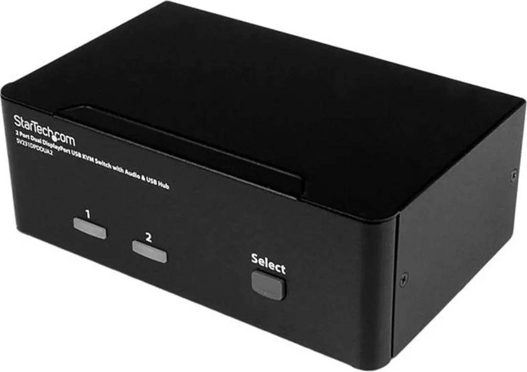Startech SV231DPDDUA2 DisplayPort KVM Switch - 2 Poorten - 4K 60Hz
