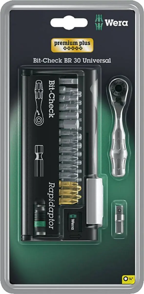 Wera Bit-Check 30 Zyklop Mini 1 - 31-delig