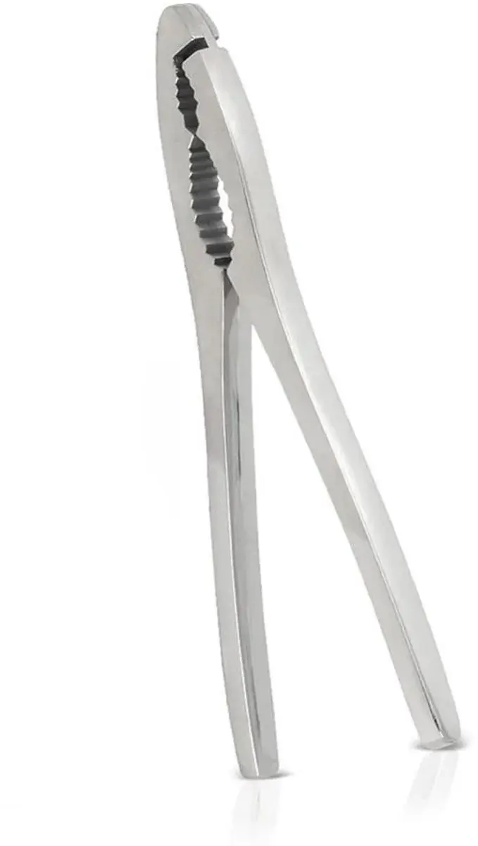 Metaltex Schaaldiertang RVS - Blauw
