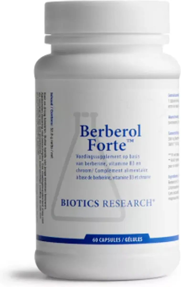 Energetica Natura Berberol Forte - 60 Capsules