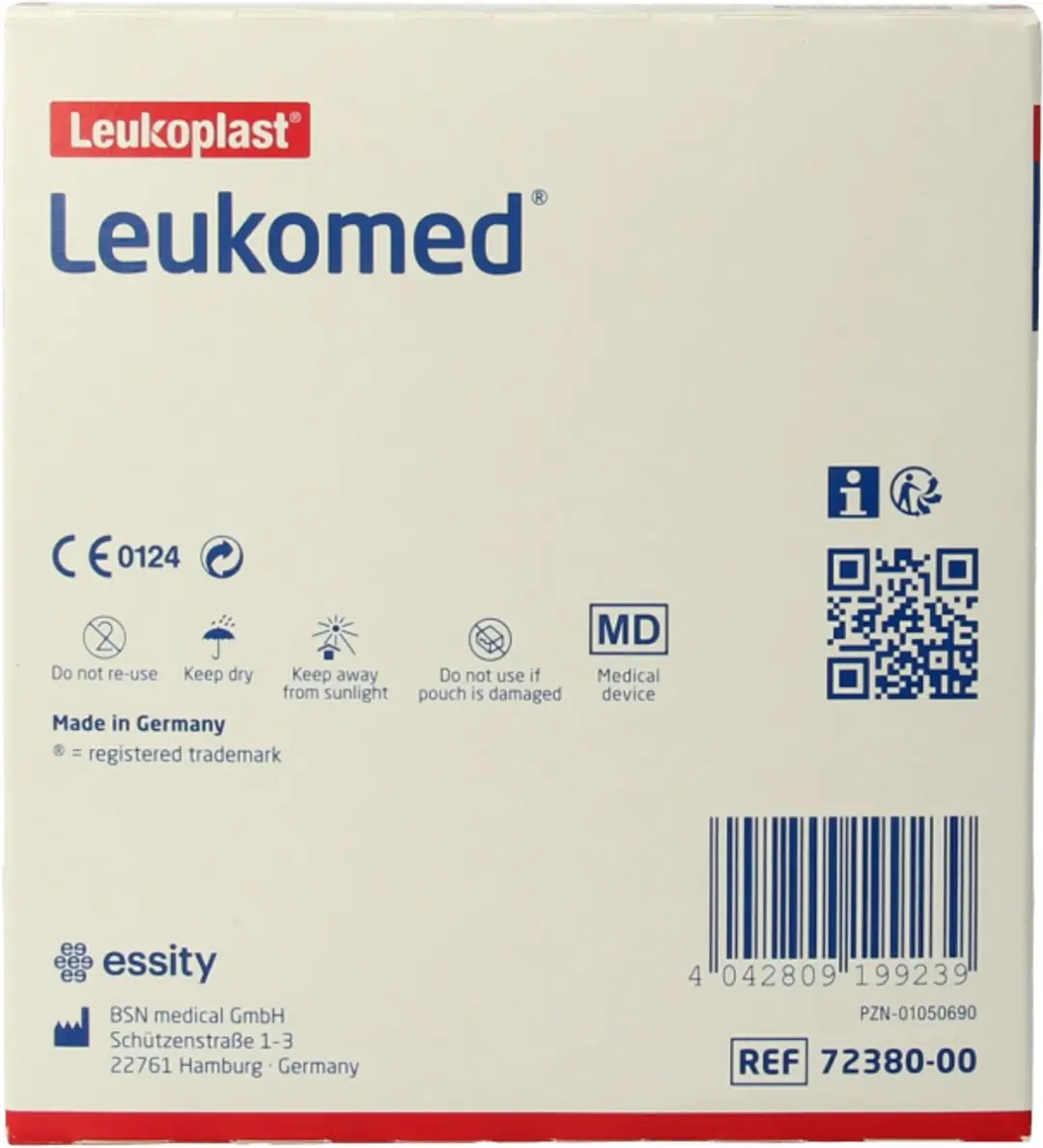 Leukomed 7.2X 5cm Steriel - 50 Stuks