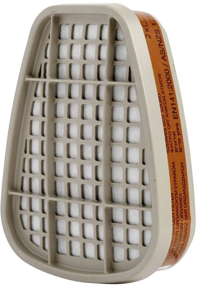 3M 6055 Gas- en Dampfilter A2 - Wit