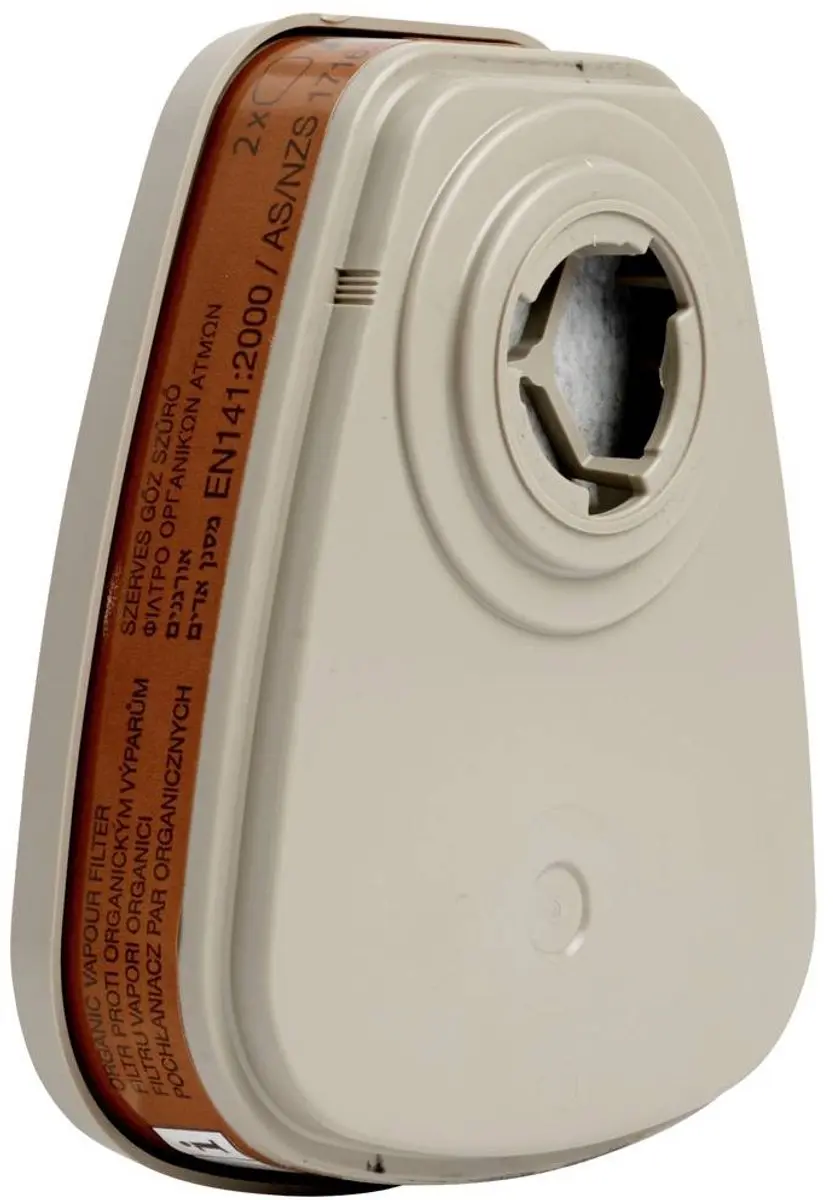 3M 6055 Gas- en Dampfilter A2 - Wit