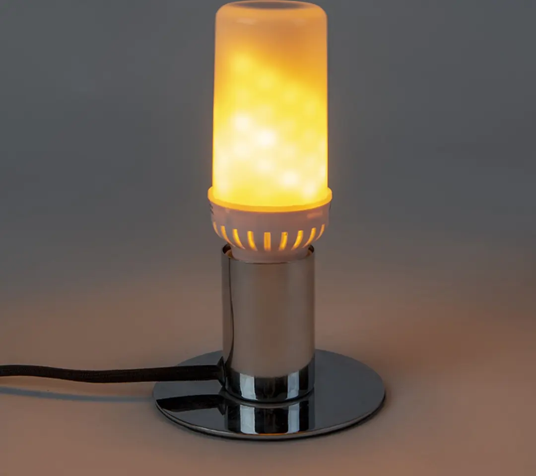 Lybardo E27 LED Flame Vuurlamp 4W - Mat Glas - 1800K - afbeelding 6 van 6