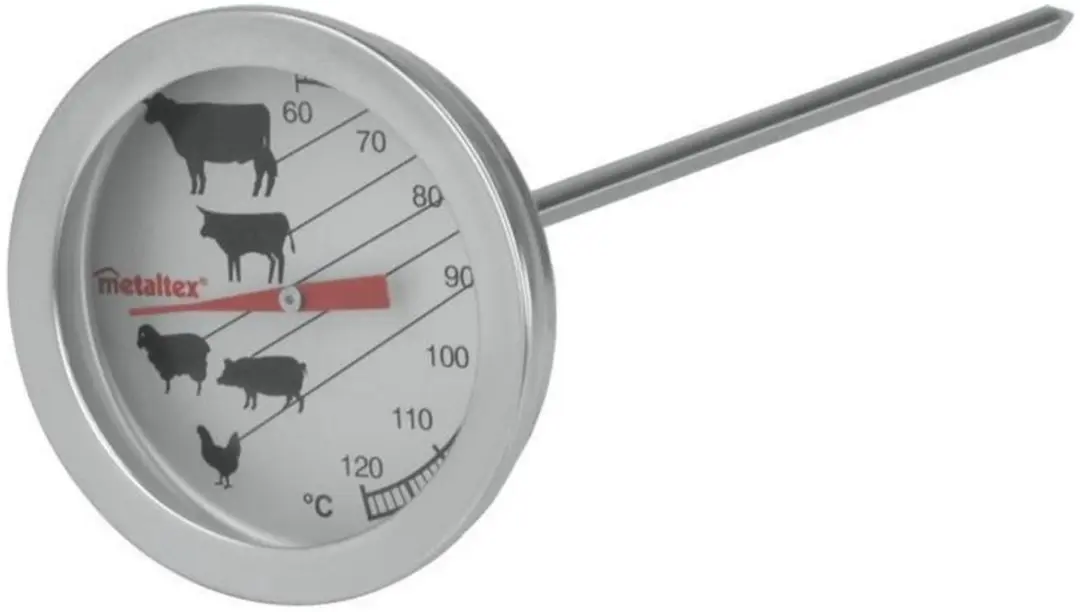 Metaltex Vleesthermometer Blauw