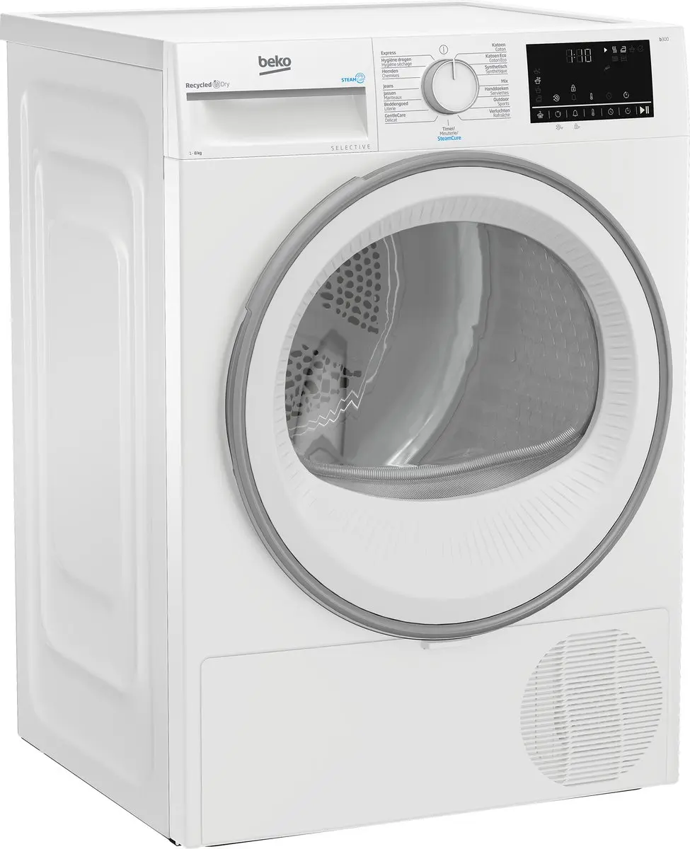 Beko B3T6823W2 Wasdroger 8 kg - Wit