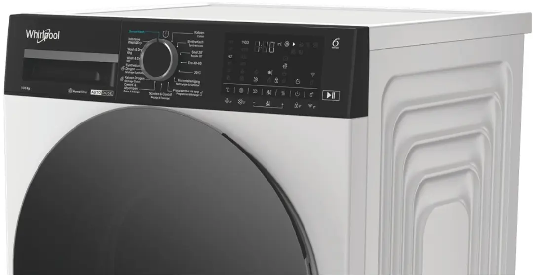 Whirlpool WPD 0649W ADS BE Was-droogcombinatie 10/6kg - Wit