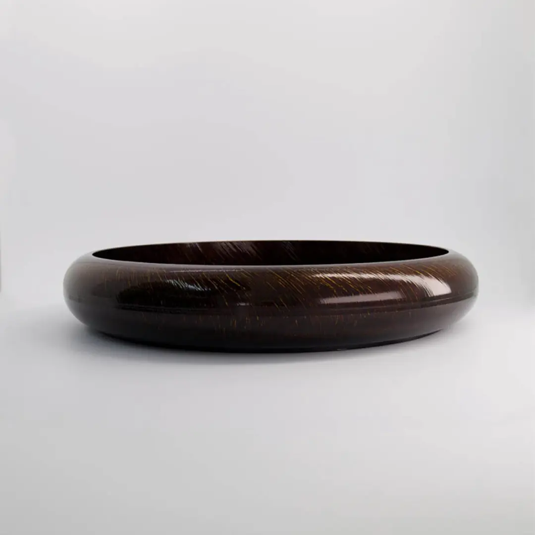 Tokyo Design Studio Sushi Oke Gold Wood - Houten Schaal 51cm