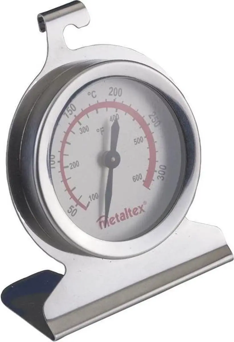 Metaltex Oventhermometer 6cm RVS