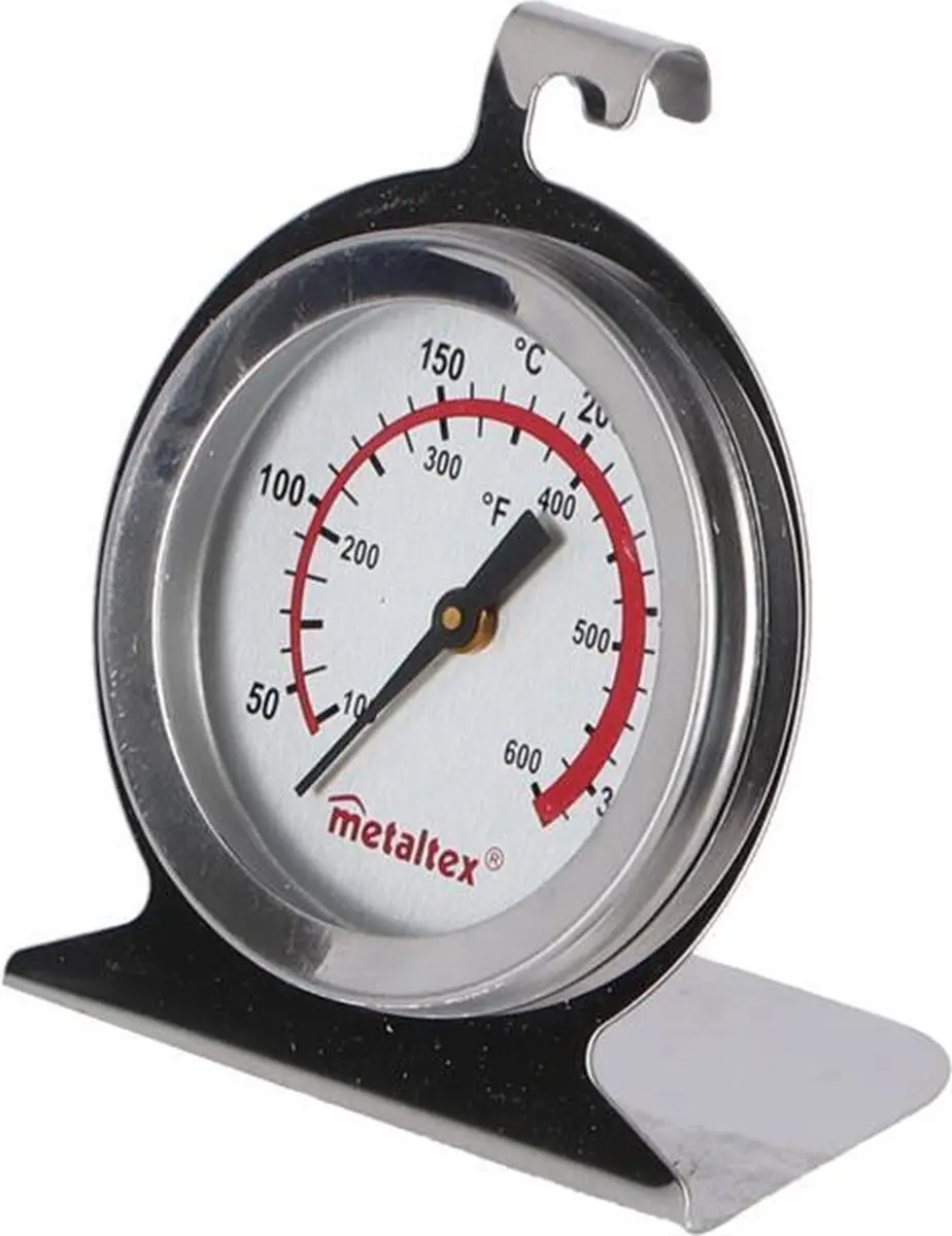 Metaltex Oventhermometer 6cm RVS - Blauw
