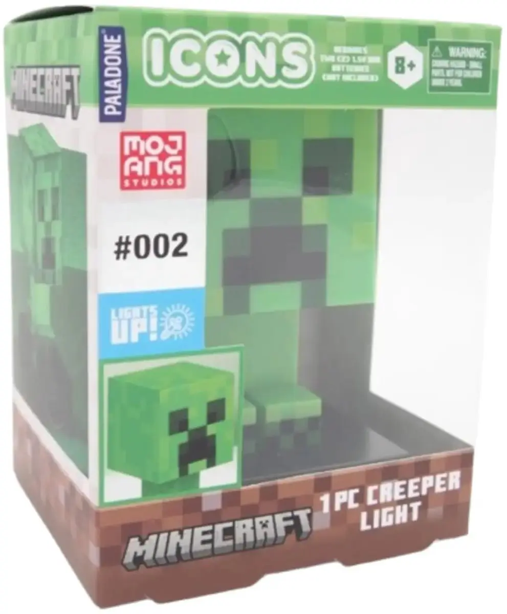 Minecraft Creeper Nachtlamp 11cm