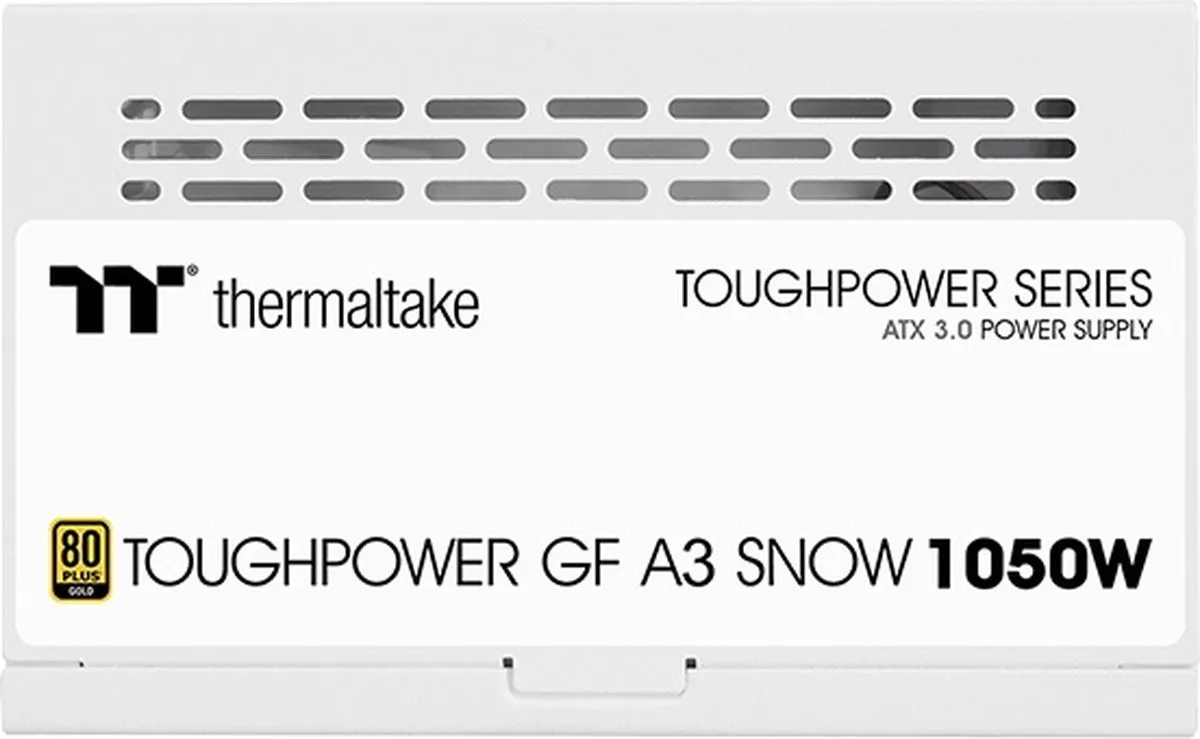 Thermaltake Toughpower GF A3 Snow 1050W PSU - Wit