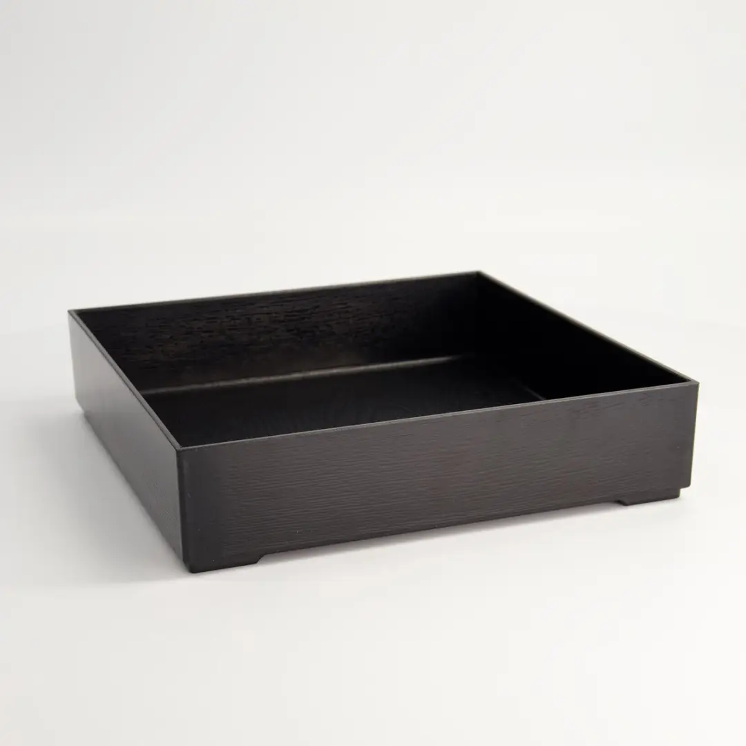 Tokyo Design Studio Bento Box Lakwerk Zwart 25,5x25,5cm