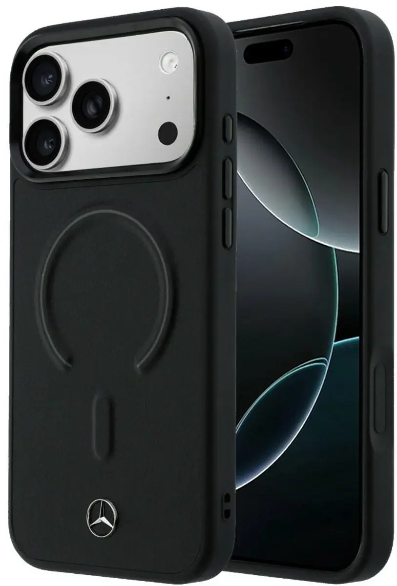 Mercedes-Benz Leather 3D MagSafe Hoesje iPhone 17 Pro