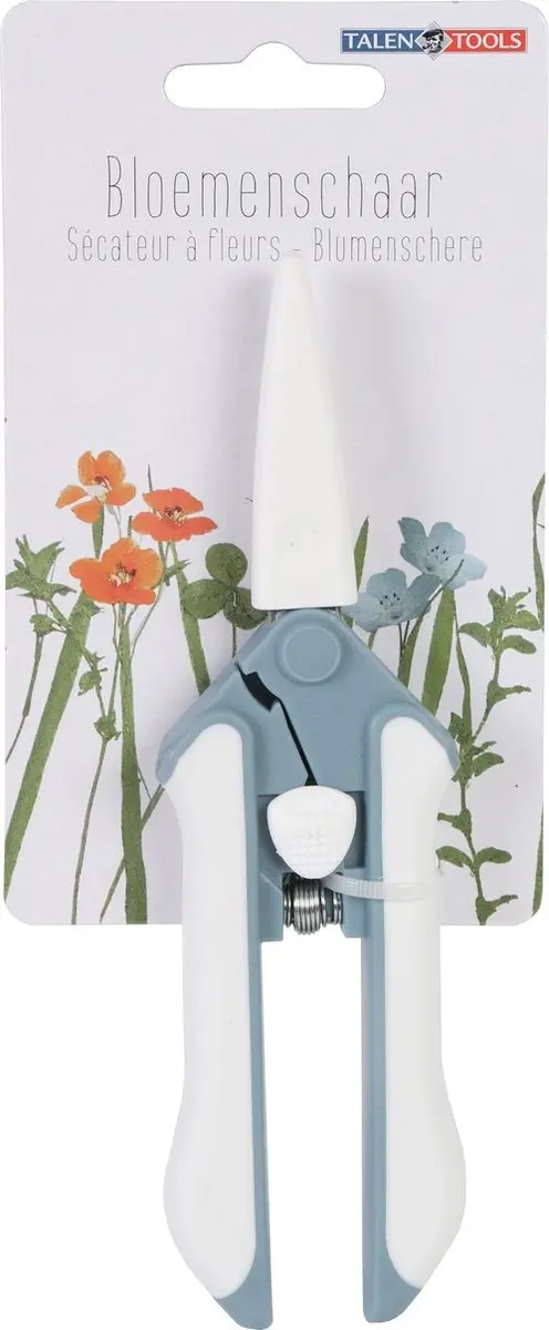 Talen Tools Bloemenschaar Koolstofstaal - Blauw
