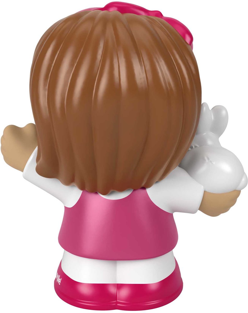 Fisher-Price Little People Mia with Bunny, 1 jaar, Meerkleurig