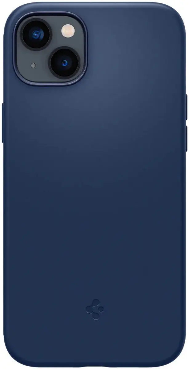 Spigen Silicone Fit MagSafe Hoesje iPhone 14 - Blauw
