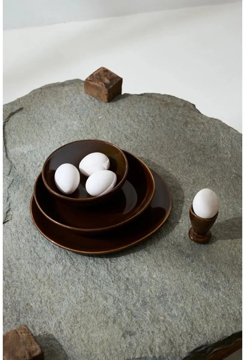 Serax Uncharted Out of Lines Koffieschotel 15x12cm - Ocher