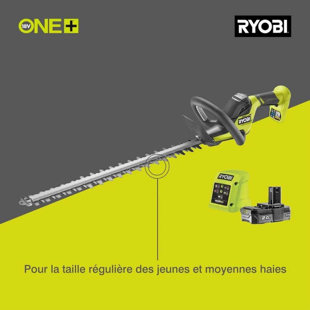 Ryobi RY18HT55A-120 Accu Heggenschaar 18V 55cm