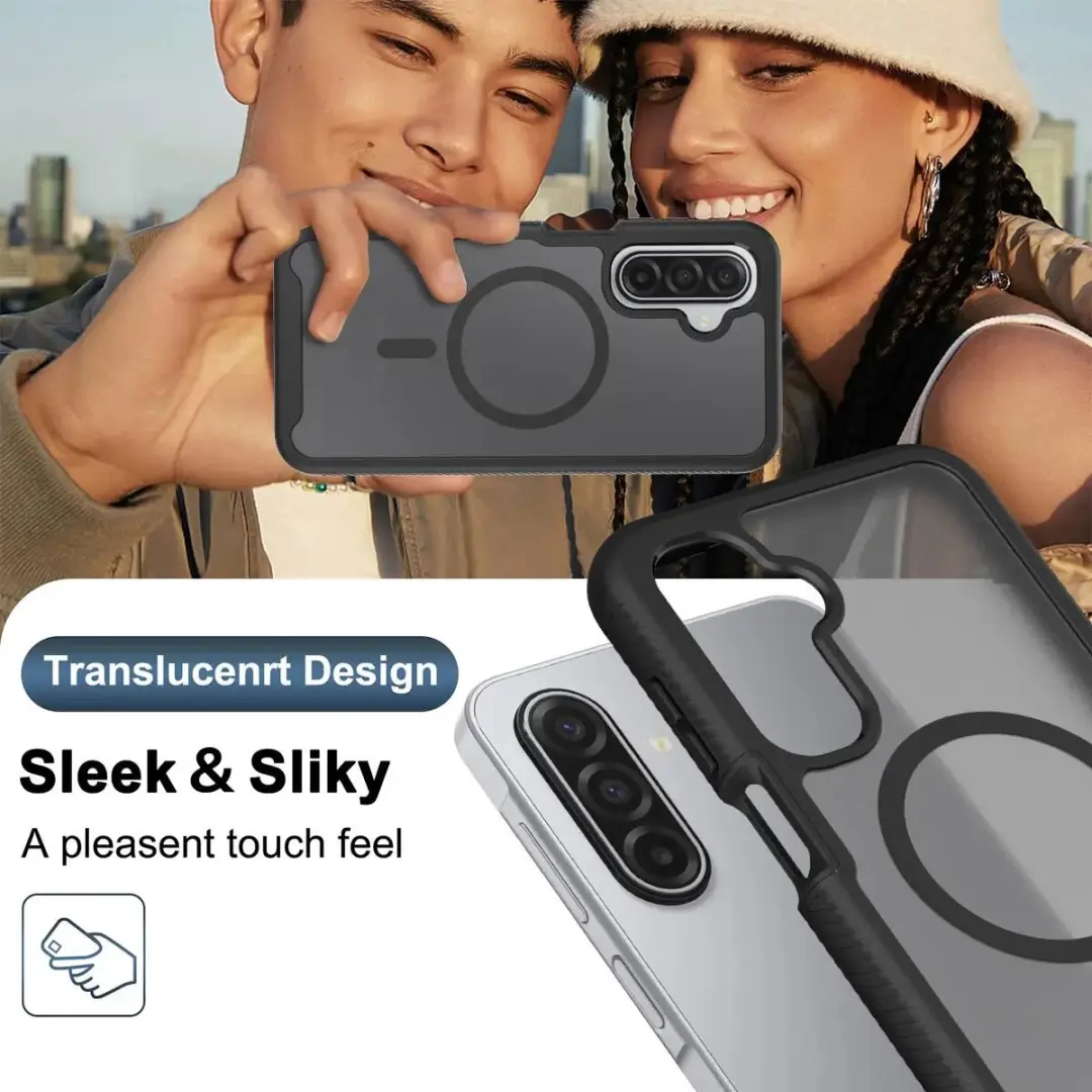 Selected Hoesje Samsung Galaxy A16/A17/A26 - MagSafe - Matte Zwart