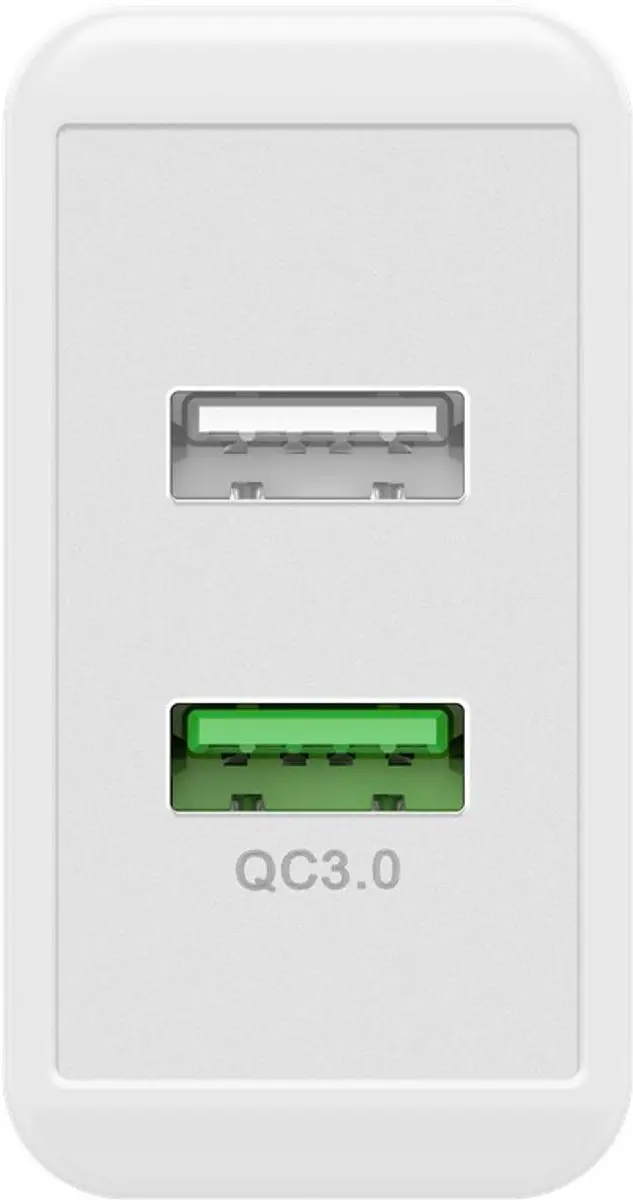 Goobay 44957 USB Thuislader 28W - 2 Poorten - Wit